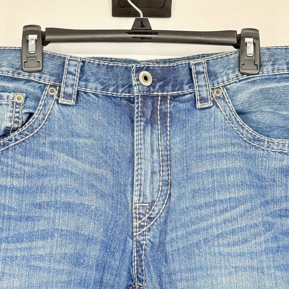 Express‎ Jeans Blake Loose Fit Boot Cut Men's Size 38"x32" - Picture 3 of 8